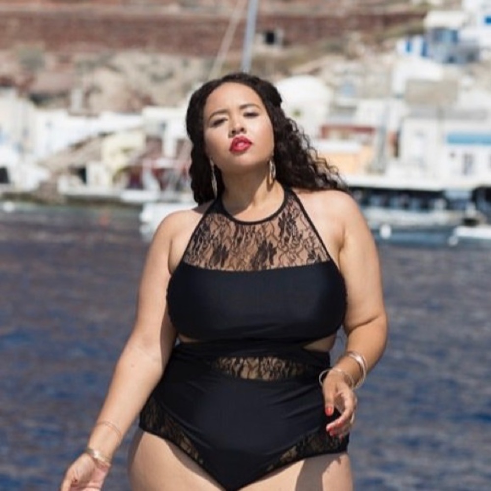 GabiFresh Swimsuits For All Black One Piece
